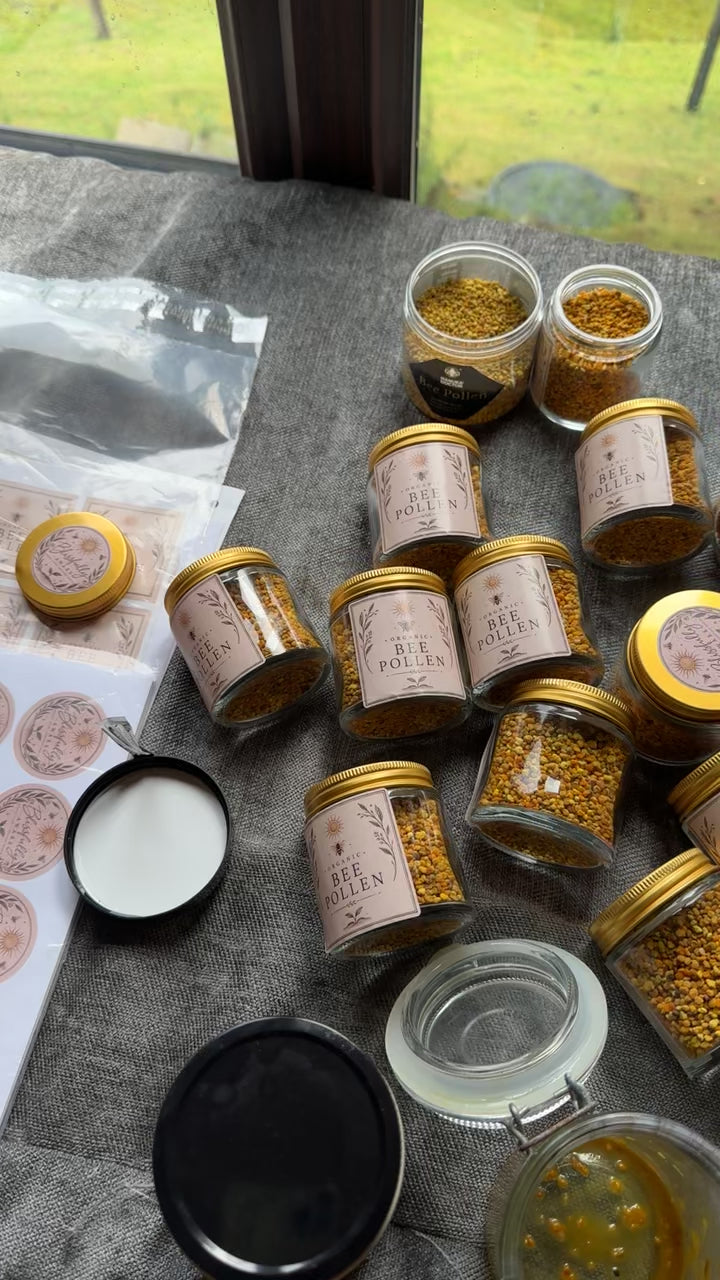 Organic bee pollen